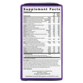 Thành phần vi chất của New Chapter One Daily Prenatal Multivitamin 35+ 30 Vegetarian Tablets 727783903297