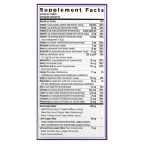 New Chapter Women's 40+ Advanced Multivitamin 96 Vegetarian Tablets 3 Thành phần vi chất của New Chapter Women's 40+ Advanced Multivitamin 96 Vegetarian Tablets 727783003119
