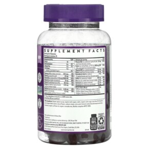 Thành phần vi chất của New Chapter Women's Multivitamin Berry Citrus 75 Gummies 727783903501