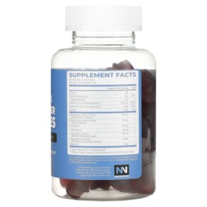 Thành phần vi chất của Nobi Nutrition Night Time Fat Burn Gummies Raspberry 60 Pectin Based Gummies 850018274371