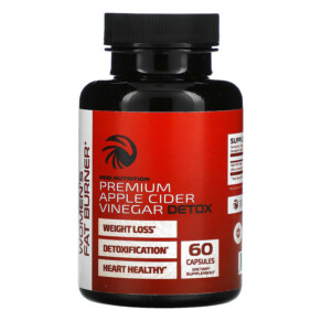 Thực phẩm chức năng Nobi Nutrition Premium Apple Cider Vinegar Detox 60 Capsules 850018274142
