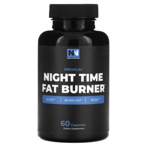 Thực phẩm chức năng Nobi Nutrition Premium Night Time Fat Burner 60 Capsules 850018274067