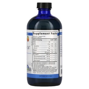 Thành phần vi chất của Nordic Naturals Arctic Cod Liver Oil Orange 16 fl oz (473 ml) 768990547867