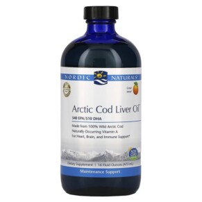Thực phẩm chức năng Nordic Naturals Arctic Cod Liver Oil Orange 16 fl oz (473 ml) 768990547867