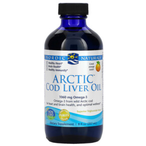 Thực phẩm chức năng Nordic Naturals Arctic Cod Liver Oil Orange 8 fl oz (237 ml) 768990547850