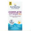 Thực phẩm chức năng Nordic Naturals Complete Omega-D3 Lemon 565 mg 120 Soft Gels 768990027789