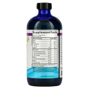 Thành phần vi chất của Nordic Naturals Complete Omega Lemon 16 fl oz (473 ml) 768990027741
