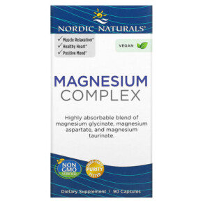 Thực phẩm chức năng Nordic Naturals Magnesium Complex 90 Capsules 768990015335
