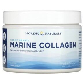 Thực phẩm chức năng Nordic Naturals Marine Collagen with Vitamin C Strawberry 5.3 oz (150 g) 768990016646