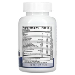 Nordic Naturals Men's Multivitamin Gummies Mixed Berry 60 Gummies 3 Thành phần vi chất của Nordic Naturals Men's Multivitamin Gummies Mixed Berry 60 Gummies 768990301001