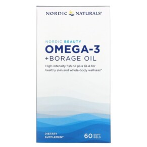 Thực phẩm chức năng Nordic Naturals Nordic Beauty Omega-3 + Borage Oil 60 Softgels 768990016677