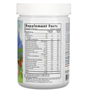 Thành phần vi chất của Nordic Naturals Nordic Berries Multivitamin Gummies Original Flavor 200 Gummy Berries 768990301247