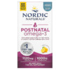 Thực phẩm chức năng Nordic Naturals Postnatal Omega-3 Lemon 560 mg 60 Soft Gels 768990017582