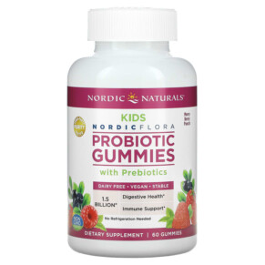 Thực phẩm chức năng Nordic Naturals Probiotic Gummies Kids Merry Berry Punch 60 Gummies 768990301704