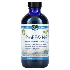 Thực phẩm chức năng Nordic Naturals ProEFA - 3-6-9 Lemon 8 fl oz (237 ml) 768990040924