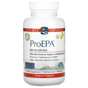 Thực phẩm chức năng Nordic Naturals ProEPA Lemon 1.000 mg 120 Softgels 768990080609