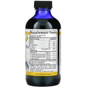 Nordic Naturals ProOmega-D Xtra Lemon 8 fl oz (237 ml) 3 Thành phần vi chất của Nordic Naturals ProOmega-D Xtra Lemon 8 fl oz (237 ml) 768990117831