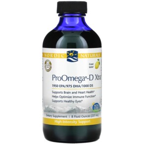 Thực phẩm chức năng Nordic Naturals ProOmega-D Xtra Lemon 8 fl oz (237 ml) 768990117831