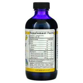Thành phần vi chất của Nordic Naturals ProOmega Lemon 8 fl oz (237 ml) 768990121265