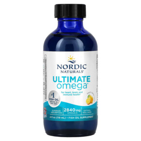 Thực phẩm chức năng Nordic Naturals Ultimate Omega Lemon 2.840 mg 4 fl oz (119 ml) 768990017933