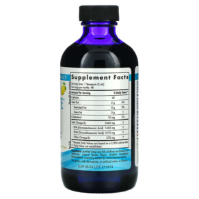 Thành phần vi chất của Nordic Naturals Ultimate Omega Lemon 2.840 mg 8 fl oz (237 ml) 768990027932