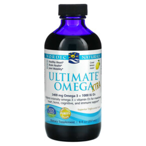 Thực phẩm chức năng Nordic Naturals Ultimate Omega Xtra Lemon 8 fl oz (237 ml) 768990018060