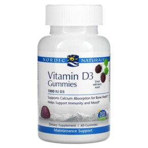 Thực phẩm chức năng Nordic Naturals Vitamin D3 Gummies Wild Berry 1.000 IU 60 Gummies 768990311451