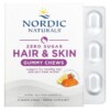 Thực phẩm chức năng Nordic Naturals Zero Sugar Hair & Skin Gummy Chews Strawberry Lemonade 27 Gummy Chews 768990016660