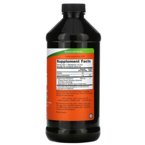 Thành phần vi chất của NOW Foods Acai Liquid Concentrate 16 fl oz (473 ml) 733739048042