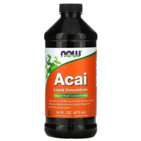 Thực phẩm chức năng NOW Foods Acai Liquid Concentrate 16 fl oz (473 ml) 733739048042