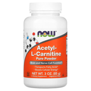 Thực phẩm chức năng NOW Foods Acetyl-L-Carnitine 3 oz (85 g) 733739002082