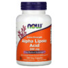 Thực phẩm chức năng NOW Foods Alpha Lipoic Acid Extra Strength 600 mg 120 Veg Capsules 733739030450