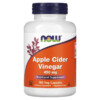 Thực phẩm chức năng NOW Foods Apple Cider Vinegar 450 mg 180 Veg Capsules 733739033178
