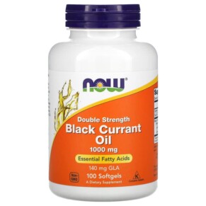 Thực phẩm chức năng NOW Foods Black Currant Oil 1.000 mg 100 Softgels 733739017178