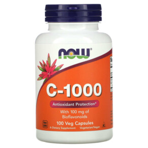 Thực phẩm chức năng NOW Foods C-1000 with Bioflavonoids 100 Veg Capsules 733739006905