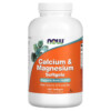 Thực phẩm chức năng NOW Foods Calcium & Magnesium with Vitamin D-3 and Zinc 240 Softgels 733739012524