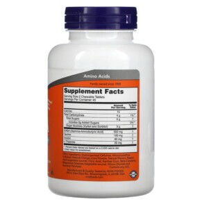 Thành phần vi chất của NOW Foods Chewable GABA Natural Orange Flavor 90 Chewables 733739000828