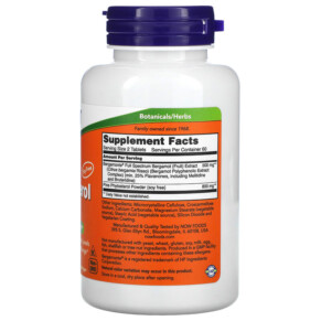 Thành phần vi chất của NOW Foods Cholesterol Pro 120 Tablets 733739035103