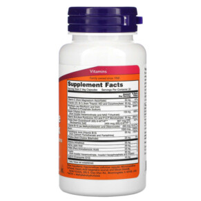 Thành phần vi chất của NOW Foods Co-Enzyme B-Complex 60 Veg Capsules 733739004062