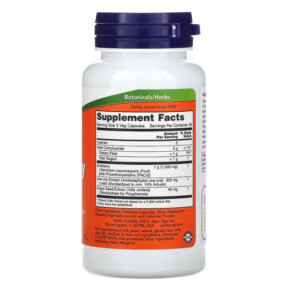 Thành phần vi chất của NOW Foods Cranberry with PACs 90 Veg Capsules 733739046321
