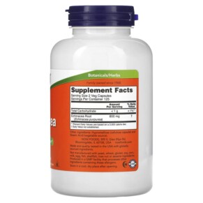 NOW Foods Echinacea 400 mg 250 Veg Capsules 3 Thành phần vi chất của NOW Foods Echinacea 400 mg 250 Veg Capsules 733739046628
