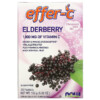 Thực phẩm chức năng NOW Foods Effer-C Effervescent Drink Mix Elderberry 1.000 mg 30 Packets 5.5 g Each 733739005984