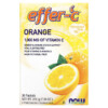 Thực phẩm chức năng NOW Foods Effer-C Effervescent Drink Mix Orange 1.000 mg 30 Packets .26 oz (7.5 g) Each 733739006134
