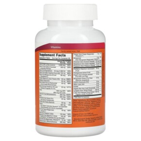 Thành phần vi chất của NOW Foods EVE Superior Women's Multi 180 Tablets 733739037978