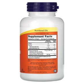 Thành phần vi chất của NOW Foods Evening Primrose Oil 500 mg 250 Softgels 733739017529