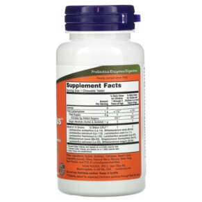 Thành phần vi chất của NOW Foods Extra Strength Berry Dophilus 50 Chewables 733739029232