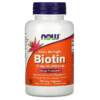 Thực phẩm chức năng NOW Foods Extra Strength Biotin 10 mg (10.000 mcg) 120 Veg Capsules 733739004796
