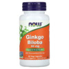 NOW Foods Ginkgo Biloba 60 mg 60 Veg Capsules 4 Thực phẩm chức năng NOW Foods Ginkgo Biloba 60 mg 60 Veg Capsules 733739046864