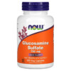 Thực phẩm chức năng NOW Foods Glucosamine Sulfate 750 mg 120 Veg Capsules 733739032355