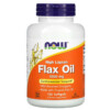 Thực phẩm chức năng NOW Foods High Lignan Flax Oil 1.000 mg 120 Softgels 733739017802